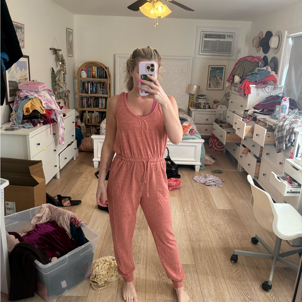 Free People Pink Casual Jumpsuit - Picture 2 of 8